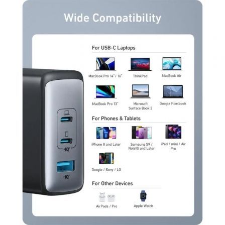 Anker 736 Nano II 100W Cargador de Pared con 2 Puertos USB-C y 1 USB-A, Negro